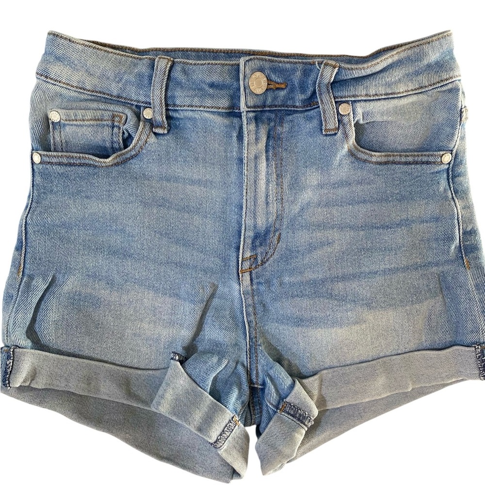Guess Jean Shorts Woman’s Light Blue Denim Shorts Size 24